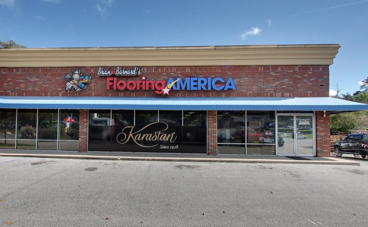 Brain Barnard's Flooring America Showroom